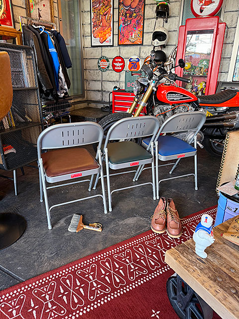 MERCURY（マーキュリー） フォルディングチェアー （3脚セット