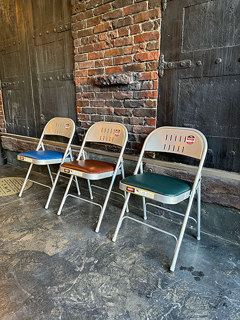 MERCURY（マーキュリー） フォルディングチェアー （3脚セット