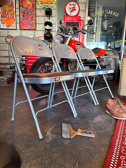 MERCURY（マーキュリー） フォルディングチェアー （3脚セット