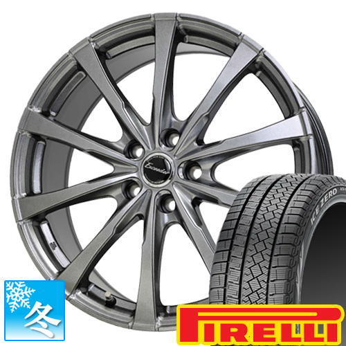 ICE ASIMMETRICO (ロッキー 4穴車) 195/60R17 ピレリ アイスゼロ