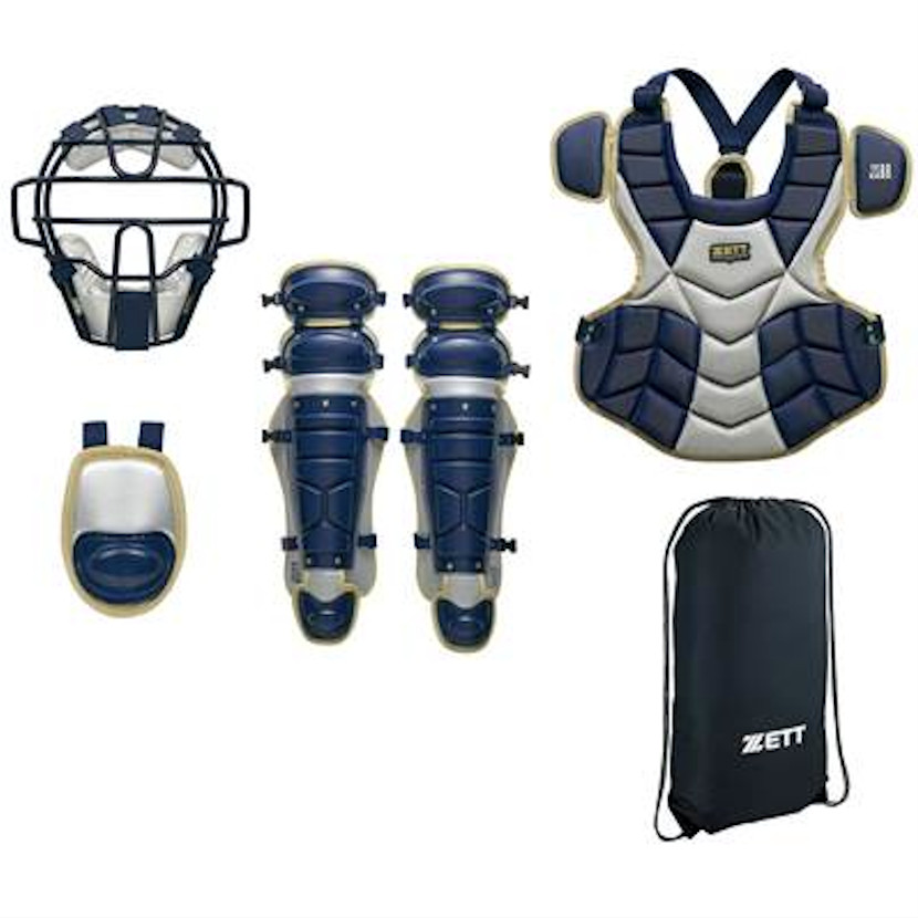 ゼット（ZETT） 軟式キャッチャー防具4点セット BL3322A-2982 2023SS