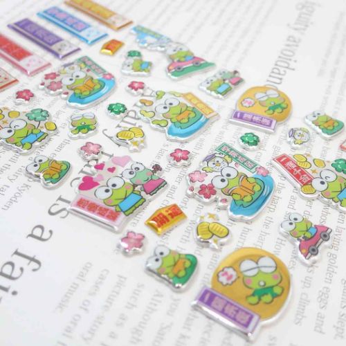 けろけろけろっぴ ぷっくりシール サンリオ シールシート キャラクター