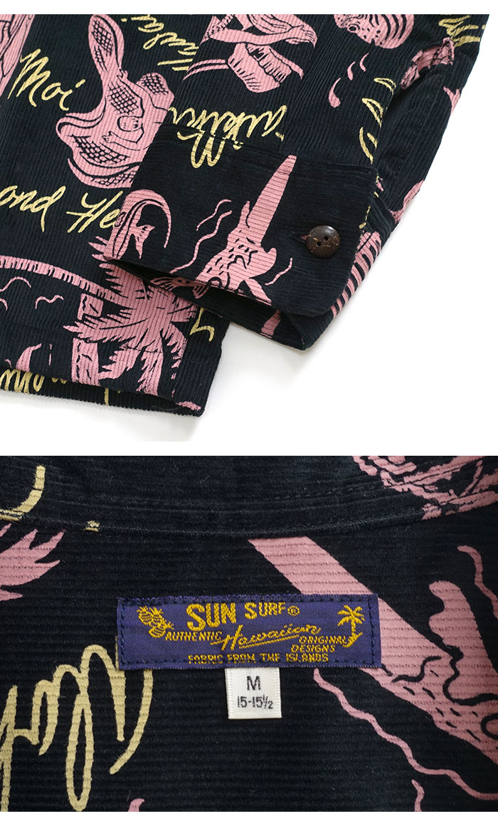SUN SURF サンサーフ SunSurf [SS29582] 長袖 コーデュロイシャツ
