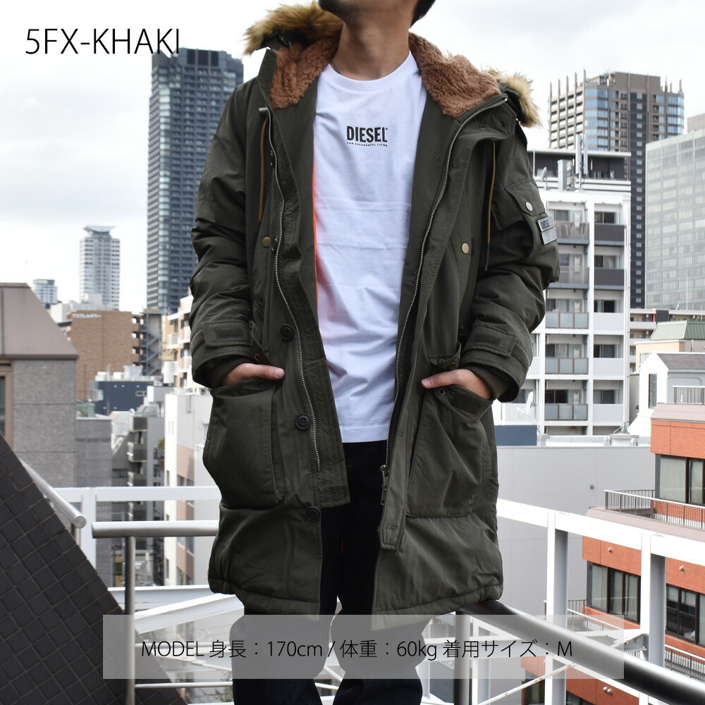 DIESEL（ディーゼル） 【並行輸入品】ディーゼル ミリタリー コート
