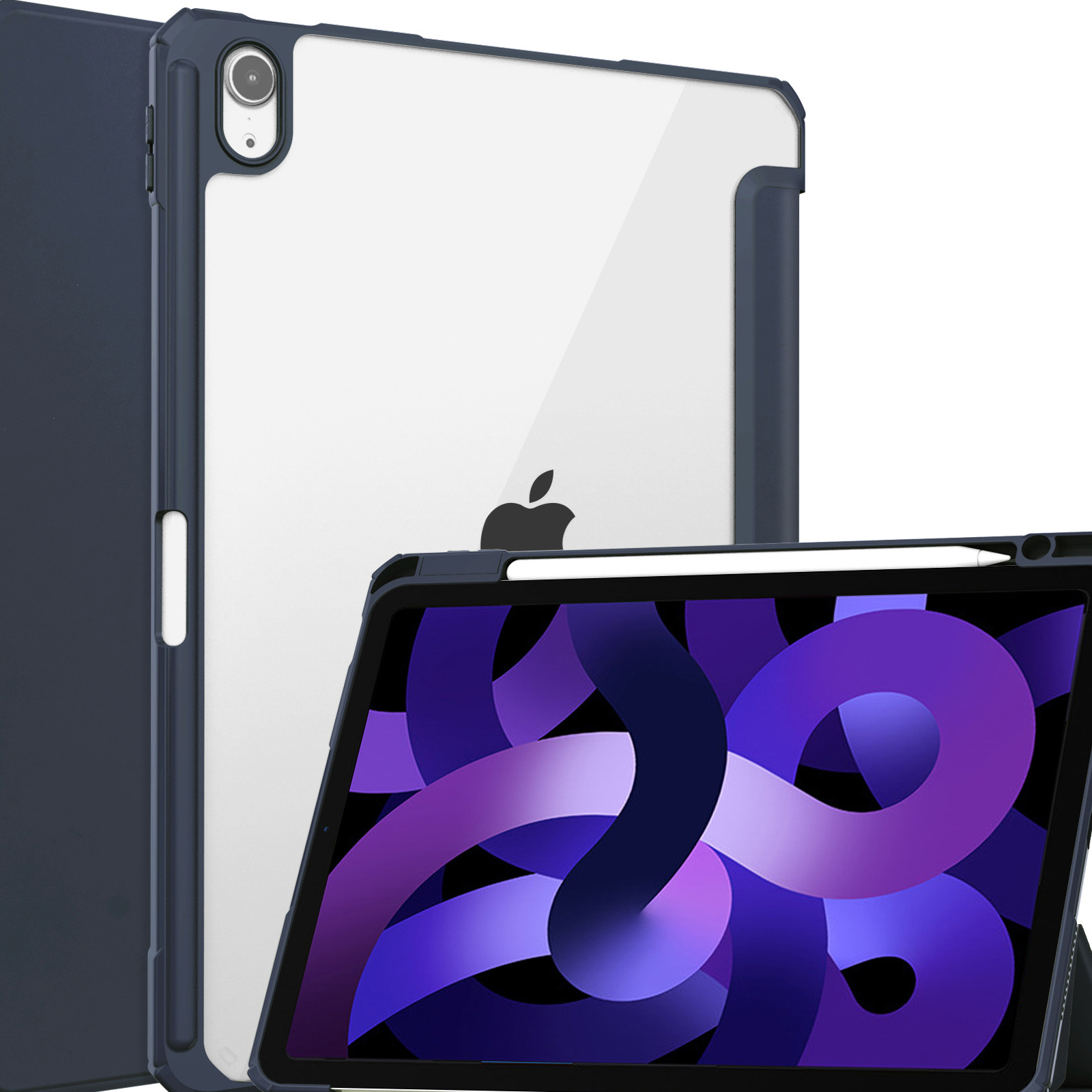 Apple iPad Air 11インチ 第6世代 ケース 耐衝撃 カバー TPU+アクリル+