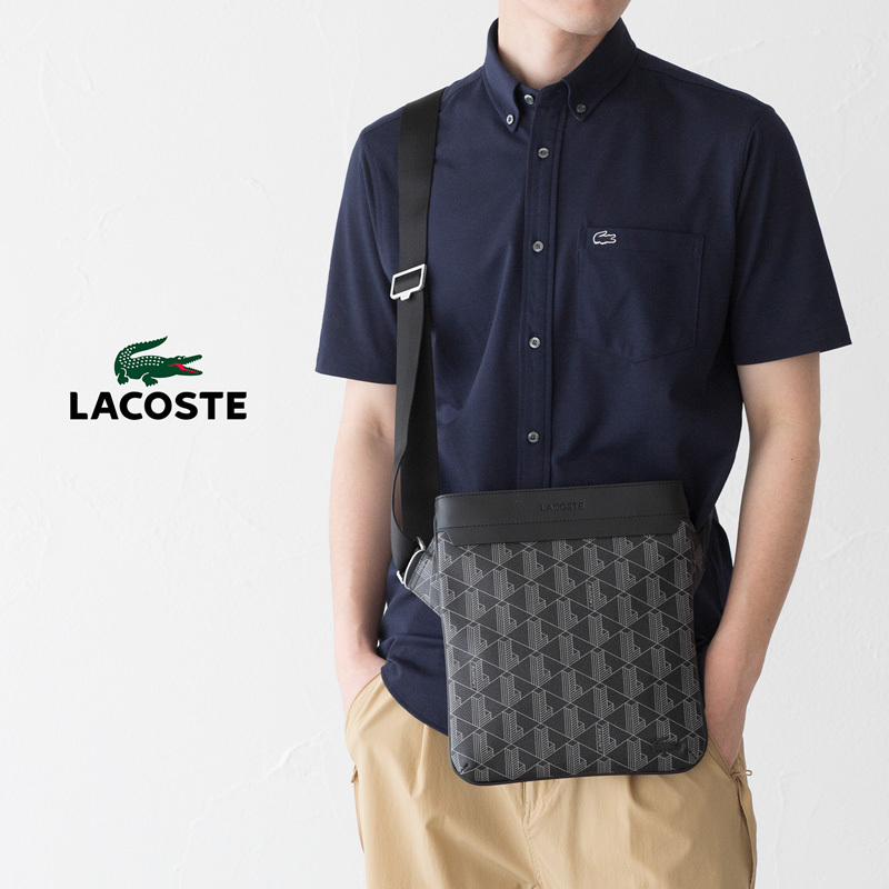 LACOSTE（ラコステ） ザ ブレンド モノグラムプリント スクエア