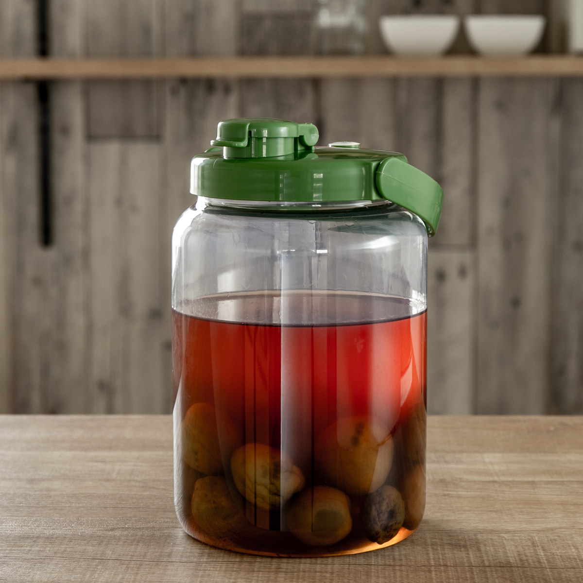 TAKEYA（タケヤ） 梅酒容器 液体密封容器 R型 2.4L プラスチック製 3個