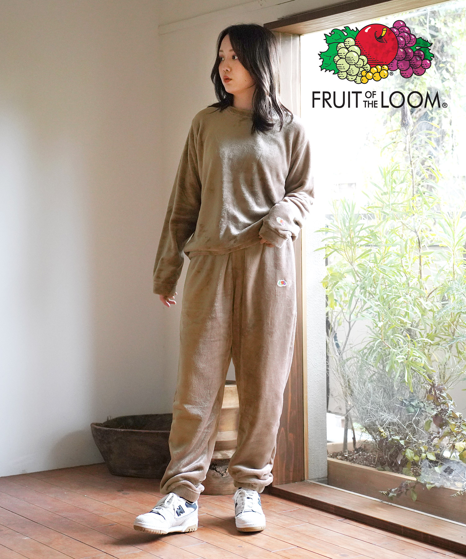 FRUIT OF THE LOOM（フルーツオブザルーム） あったかパジャマ ルーム
