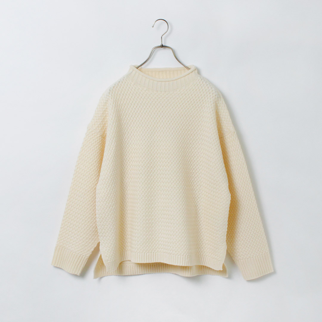 MidiUmi（ミディウミ） エントレラック ワイドプルオーバー