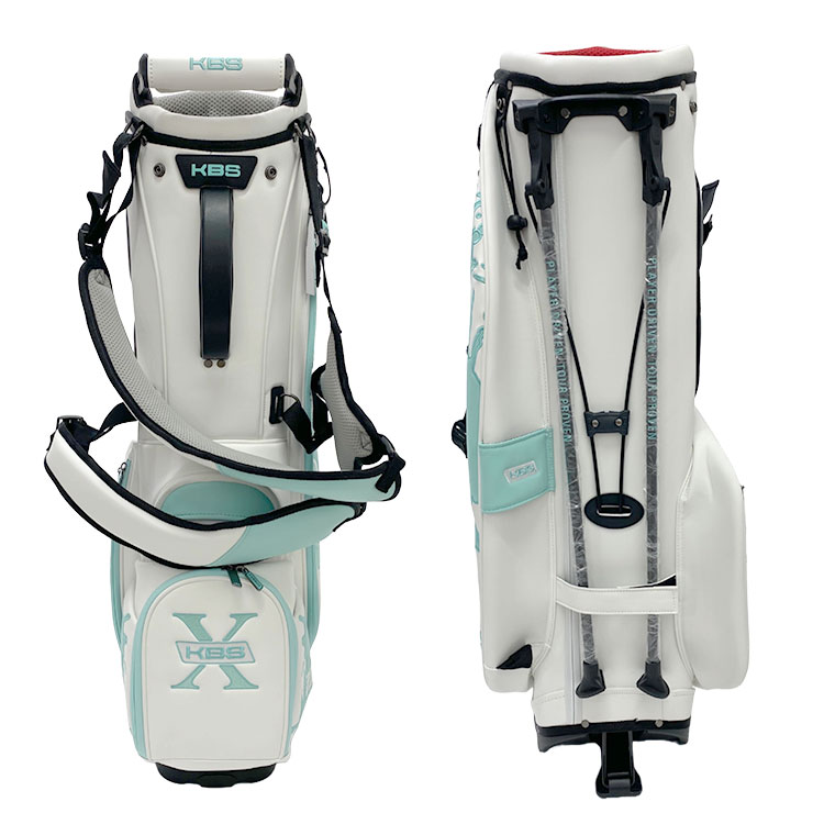 数量限定】 KBS ゴルフ スタンド キャディバッグ 9インチ ホワイト