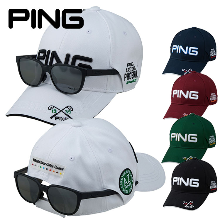 PING（ピン） サングラスホルダーキャップ HW-U2509 38500 ゴルフ : 第