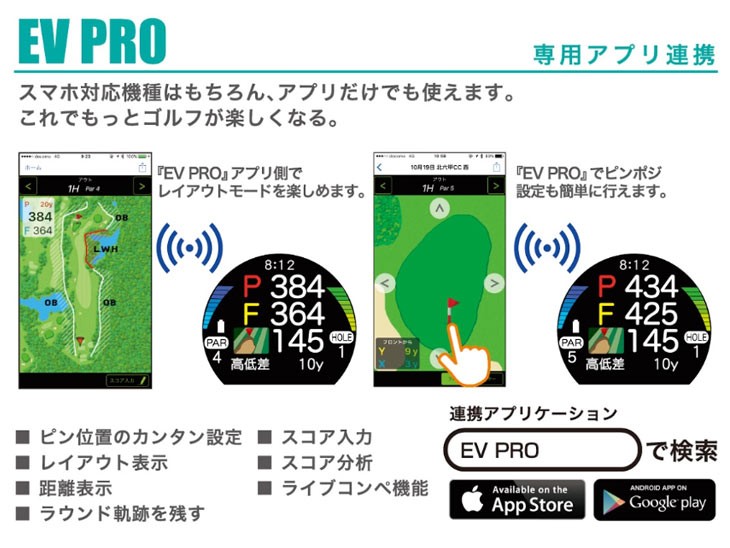 朝日ゴルフ用品 GPSゴルフナビ イーグルビジョン ウォッチ エース