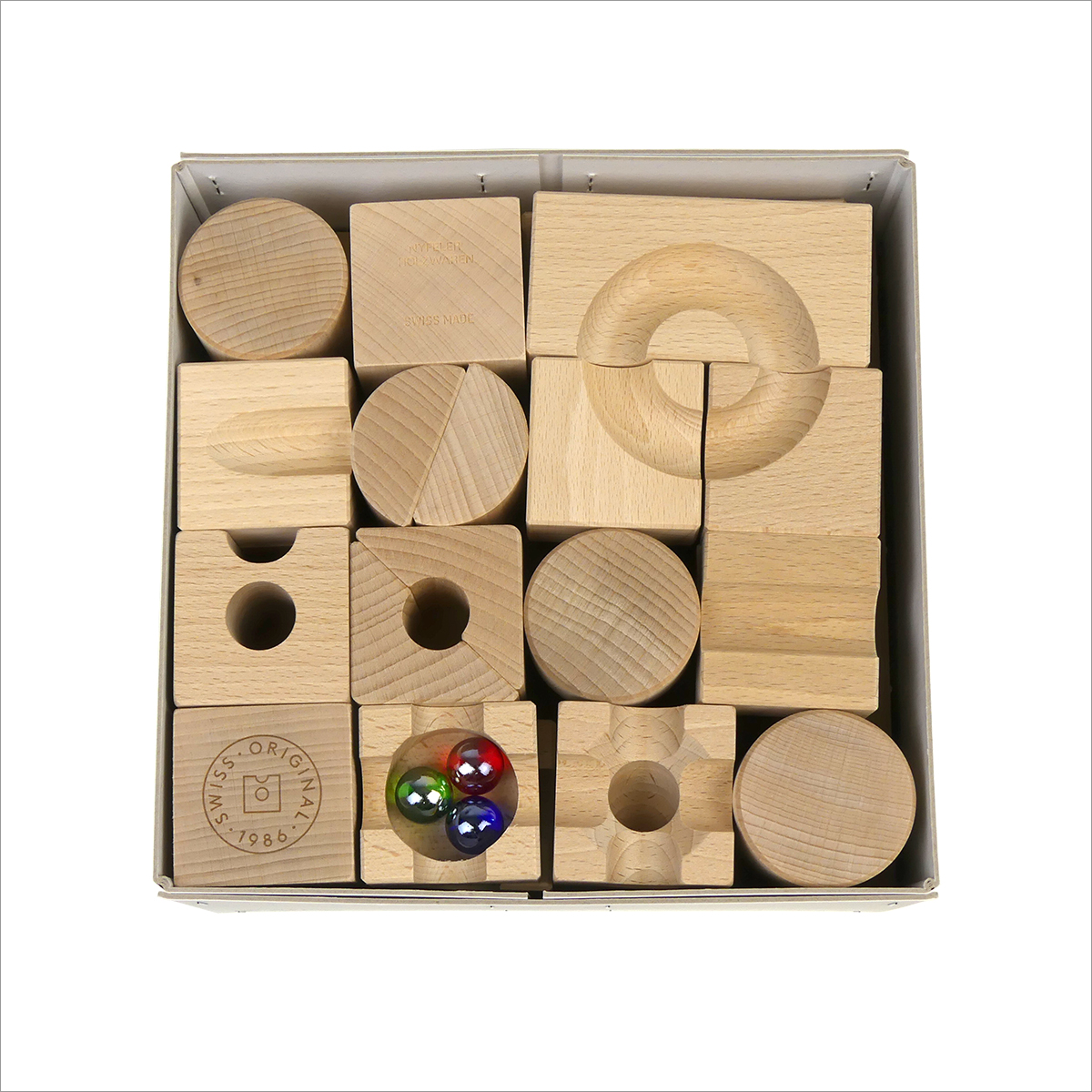 cuboro 【並行輸入品】キュボロ ジュニア 知育玩具 40キューブ 積み木