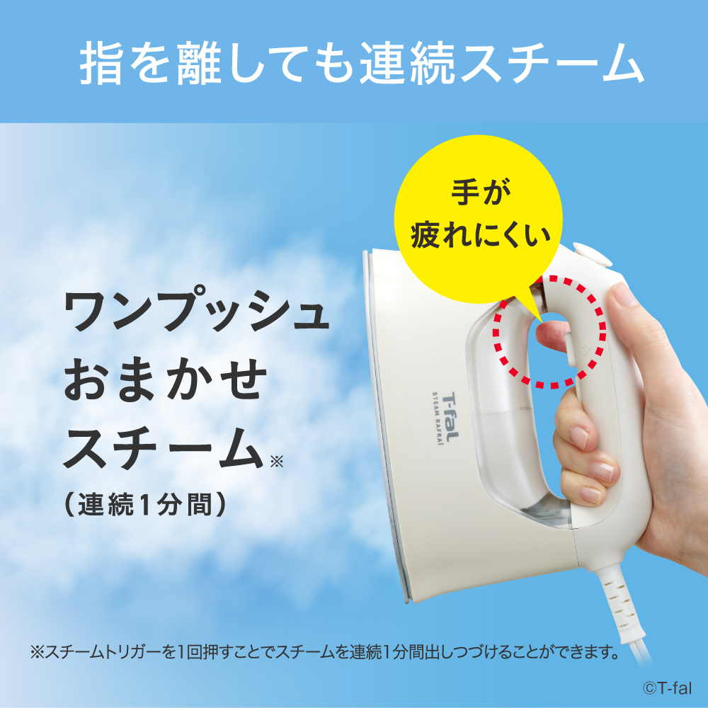 T-fal（ティファール） スチーム ラフレ DV8070J0 / DV8075J0 スチーム