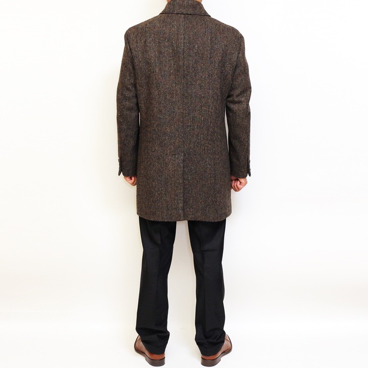 HARRIS TWEED（ハリスツイード） メンズ ステンカラーコート 2019-20