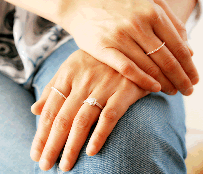 ダイヤモンド専門店THJ 指輪 0.5ct K18 THJ SUN〜太陽リング D0.5ct 高