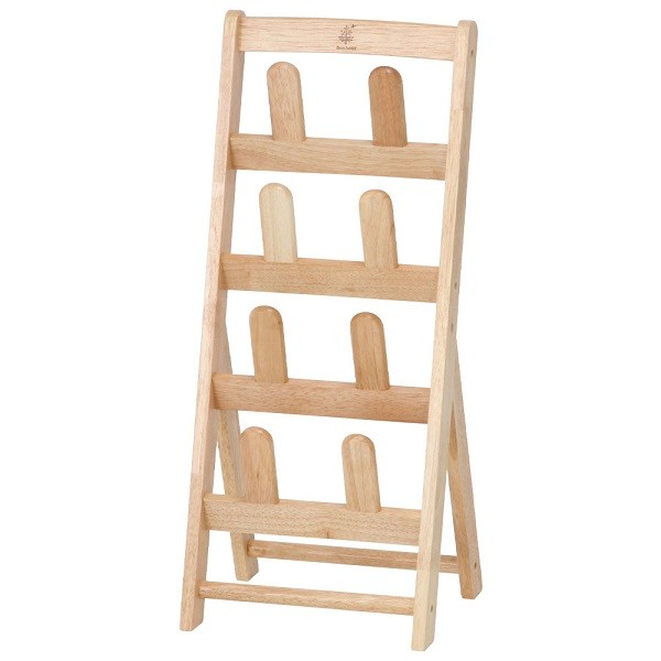 不二貿易（Fuji Boeki） スリッパラック 4足 スリッパ立て 収納ラック