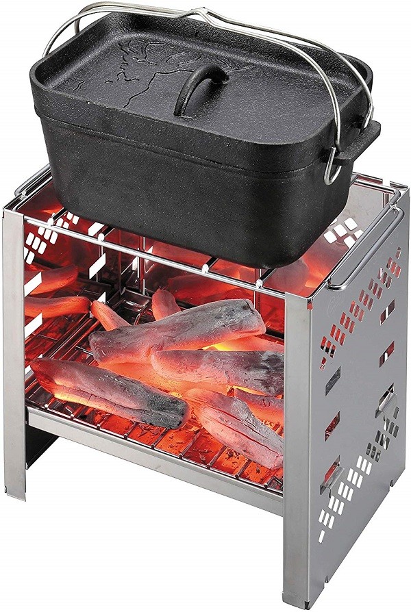 CAPTAIN STAG（キャプテンスタッグ） 角型 ダッチオーブン 鍋 おしゃれ