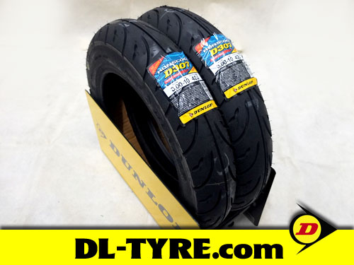 DUNLOP（ダンロップ） [前後2本セット] DUNLOP D307 3.00-10 TL