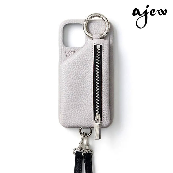 ajew（エジュー） 【iPhone16promax対応】 ajew cadenas zipphone case