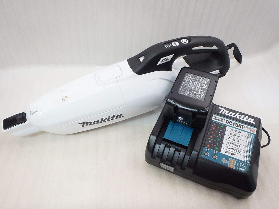 18V 最上位モデル】マキタ 充電式クリーナーセット(CL285FDZW・標準
