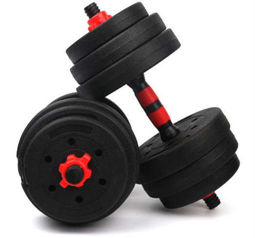 ダンベル 可変式 10kg 2個セット 合計20kg バーベル メンズ レディース