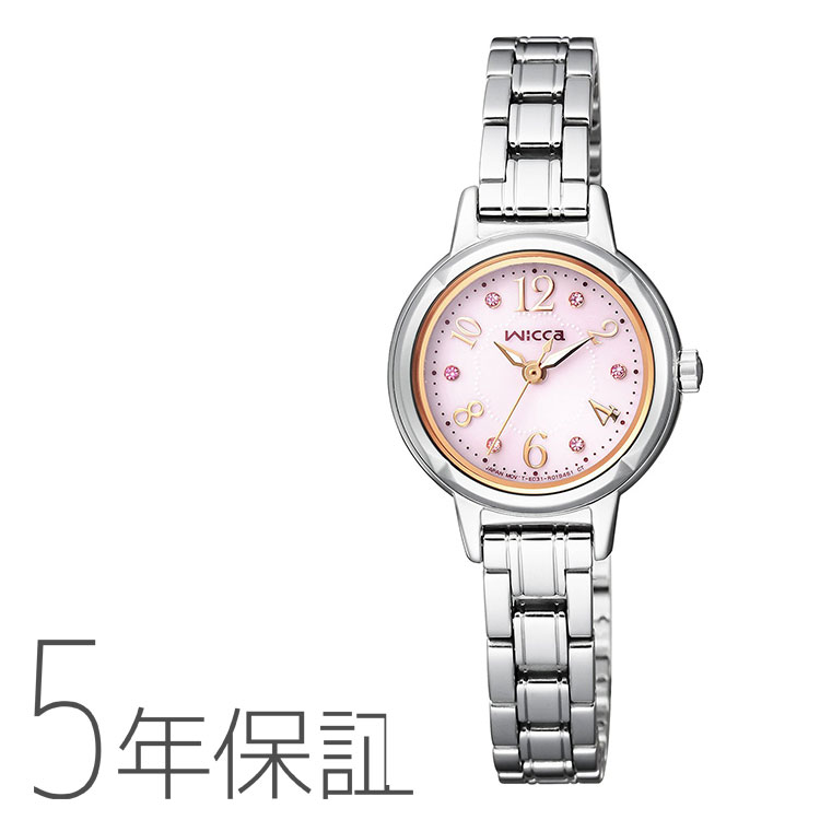 wicca（ウィッカ） シチズン CITIZEN ソーラーテック スワロフスキー