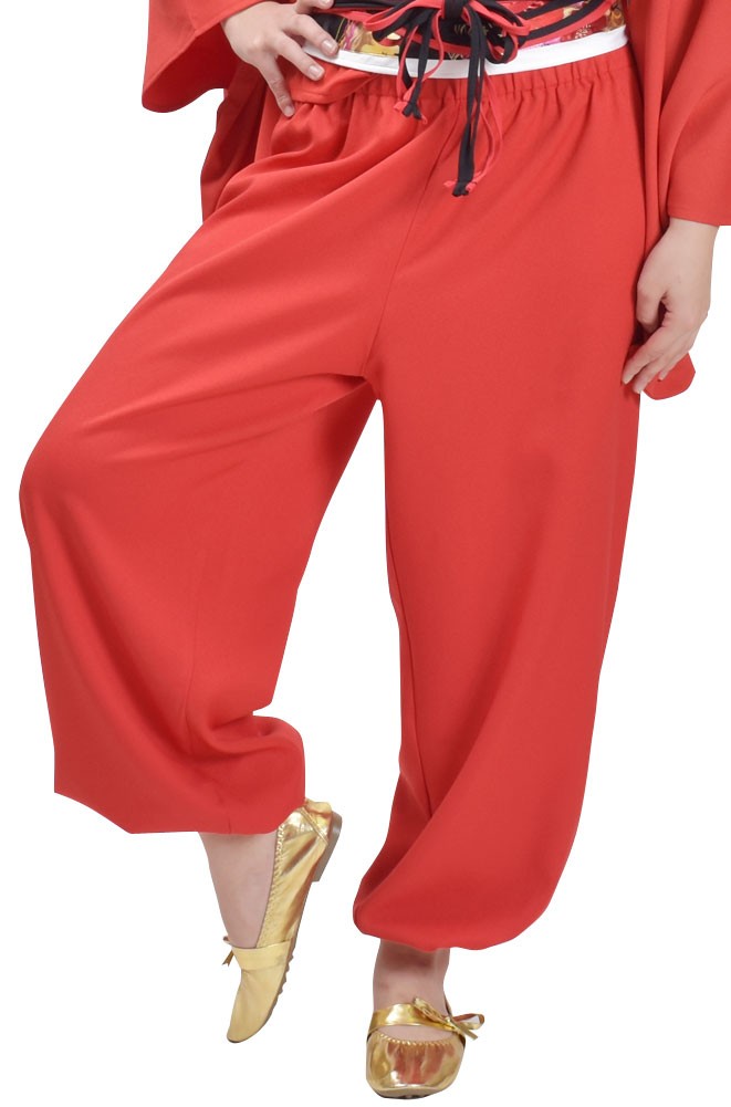 ダンスパンツ ちりめん風ハーレムパンツ サルエルパンツ アラビアン