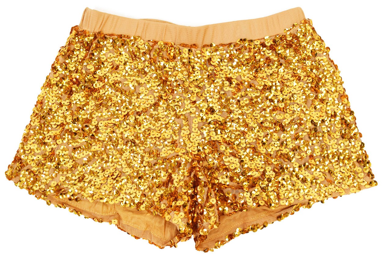 スパンコール 衣装 ボトムススパンコールショートパンツ 半ズボン