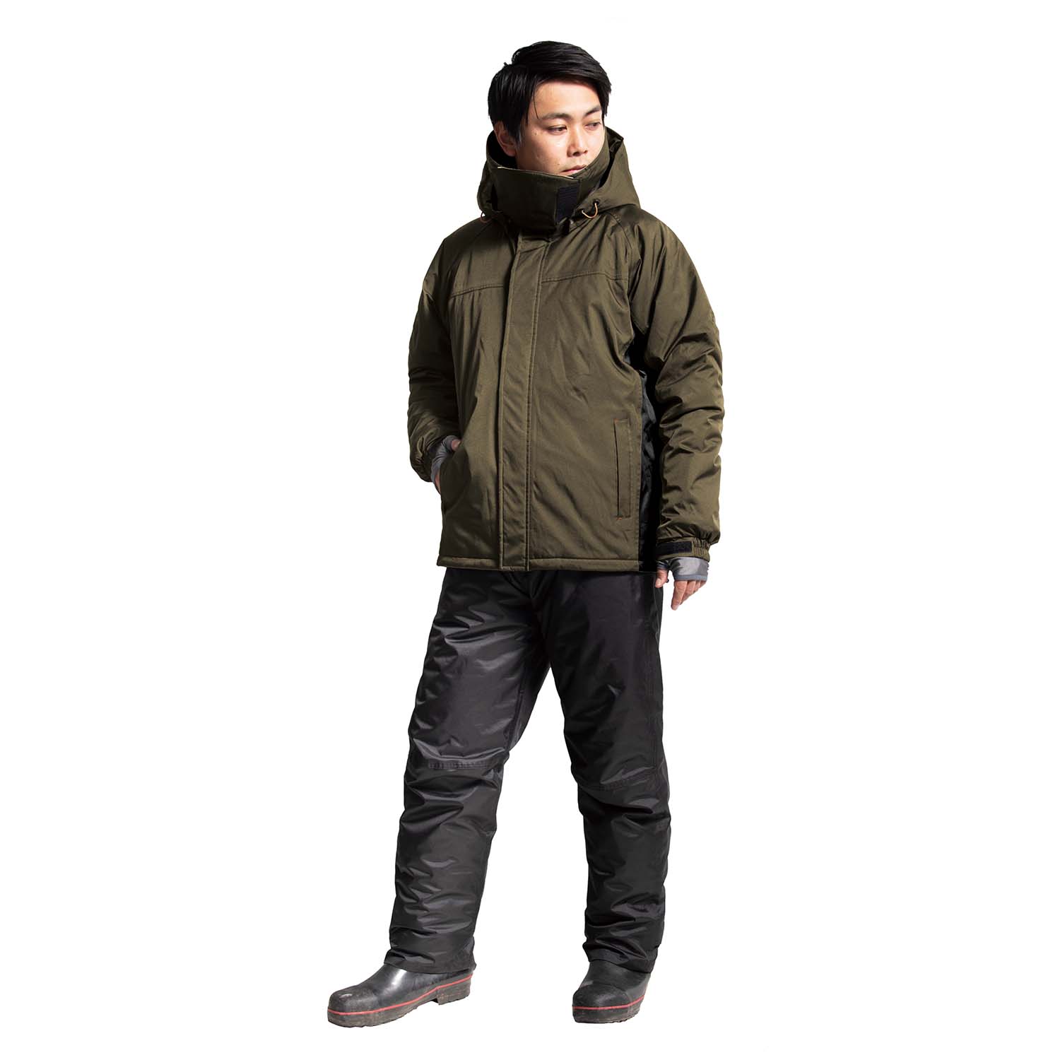 Makku（マック） 防水防寒スーツ 上下セット(耐水圧10000mm) マスク