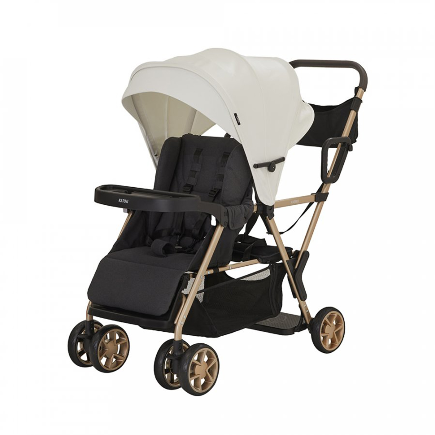 カトージ（KATOJI） ベビーカー 二人乗りベビーカー 二人でゴー