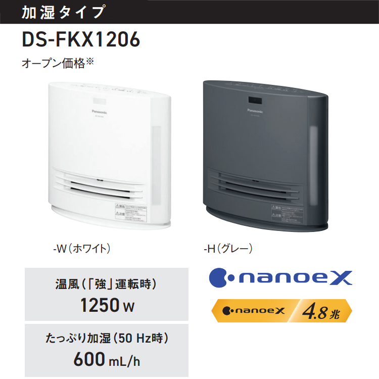Panasonic（パナソニック） セラミックファンヒーター ホワイト