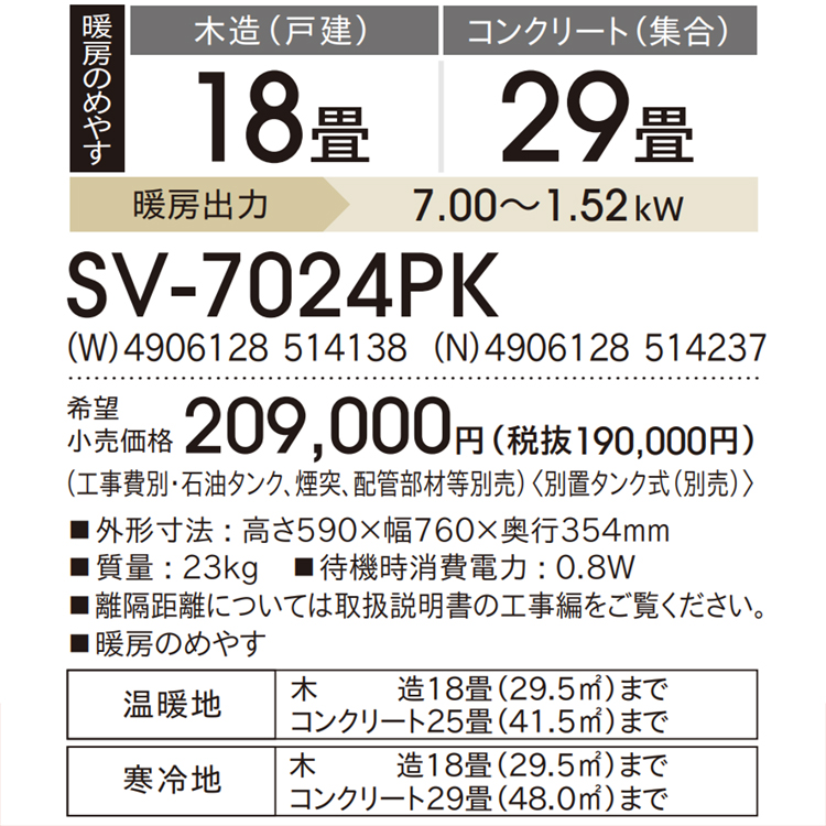 CORONA（コロナ） 寒冷地用大型ストーブ PK・PRシリーズ 煙突式輻射 主