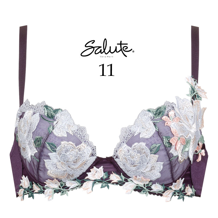 サルート（SALUTE） ワコール 11G ブラジャー P-up BTJ411 プッシュ