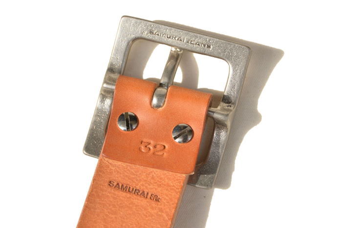 サムライジーンズ W002-ヘビィーカーブベルト40mm巾-SAMURAIJEANS