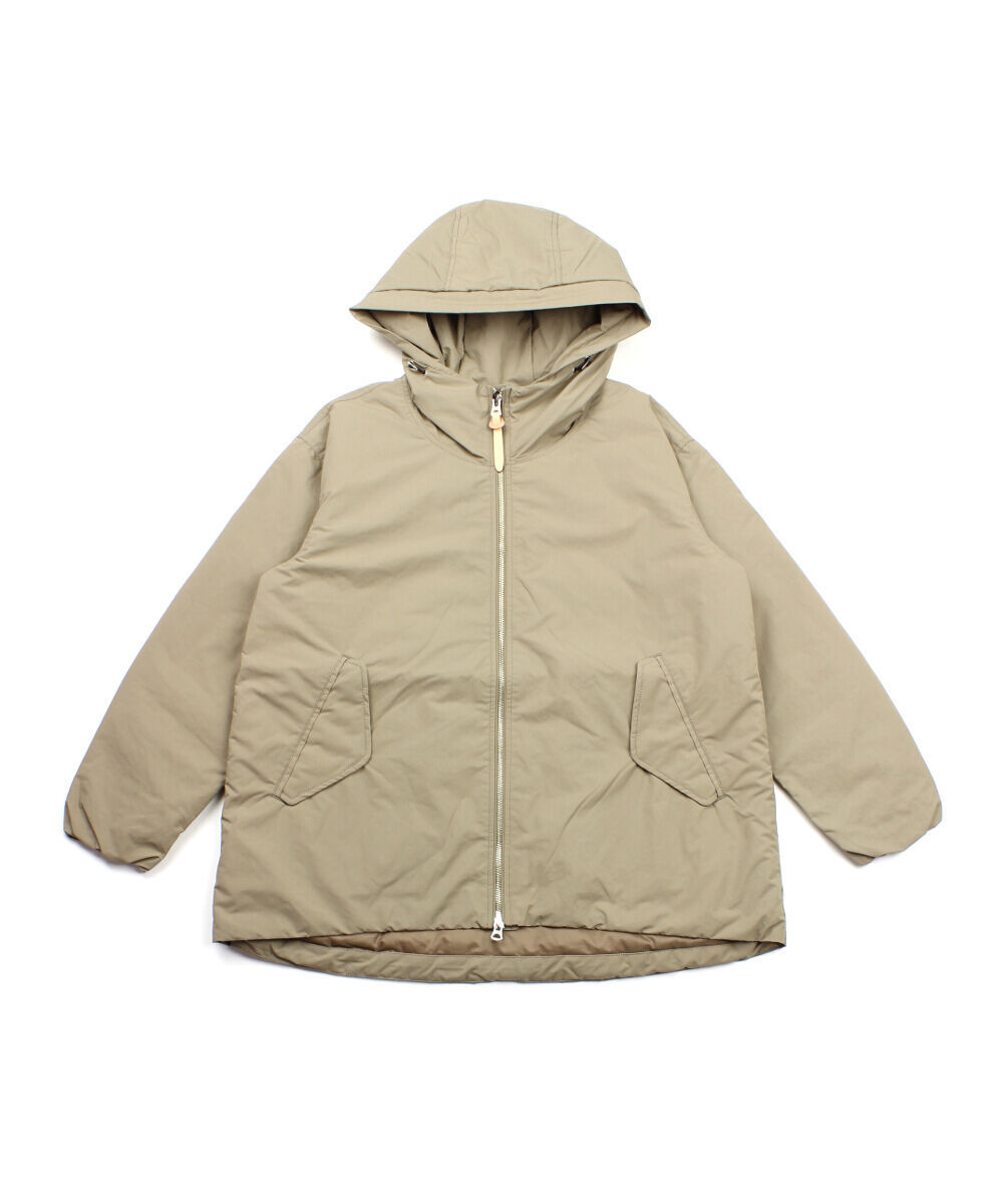 ロフトラボ ダウンコート フーデッドミドルレングスダウンジャケット