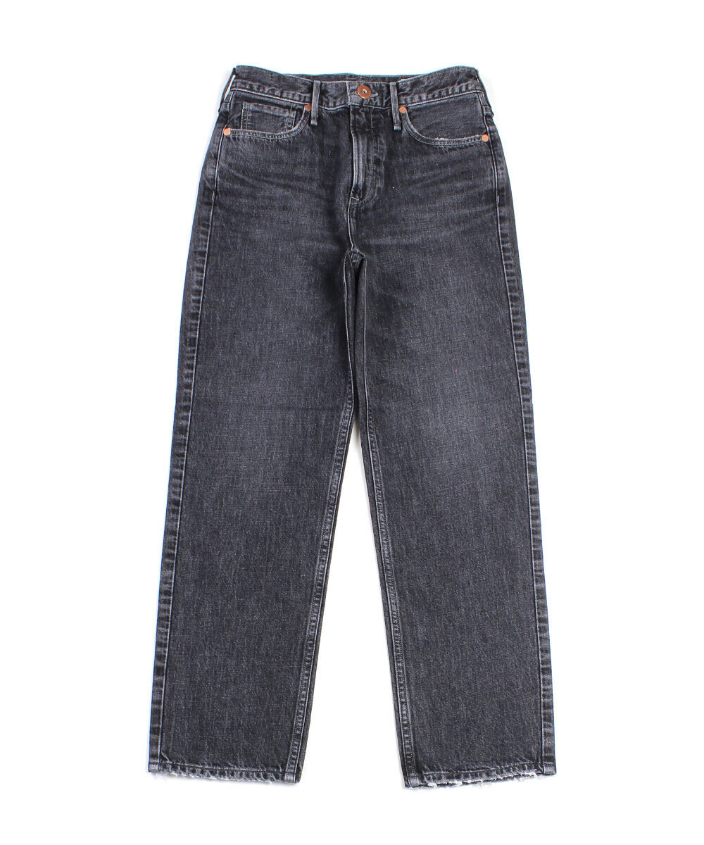 アッパーハイツ ブラックデニム デニムパンツ ジーンズ ストレート