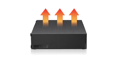 BUFFALO（バッファロー） 外付HDD HD-LE4U3-BB [USB3.2(Gen.1)対応外
