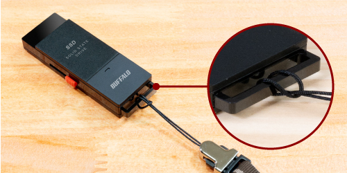 BUFFALO（バッファロー） ポータブルSSD SSD-PUT1.0U3BC/D [外付けSSD