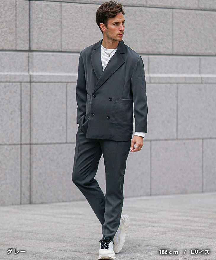 BLACK by VANQUISH（ブラックバイバンキッシュ） ダブルジャケット