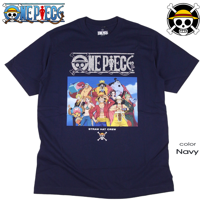 ONE PIECE Tシャツ ワンピース 半袖 ルフィ サンジ ゾロ ナミ ロビン