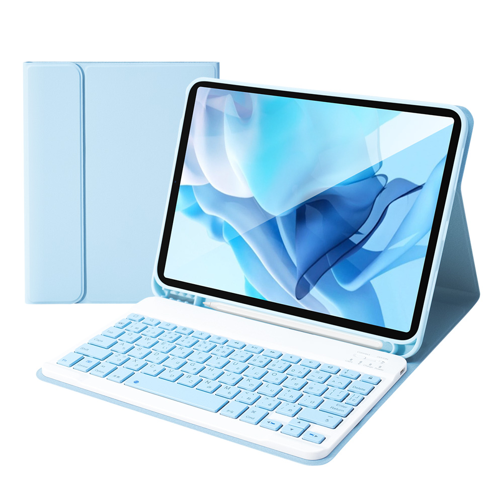 EWIN 日本語配列 iPad キーボード ケース 第10世代 10.9インチ 第9世代