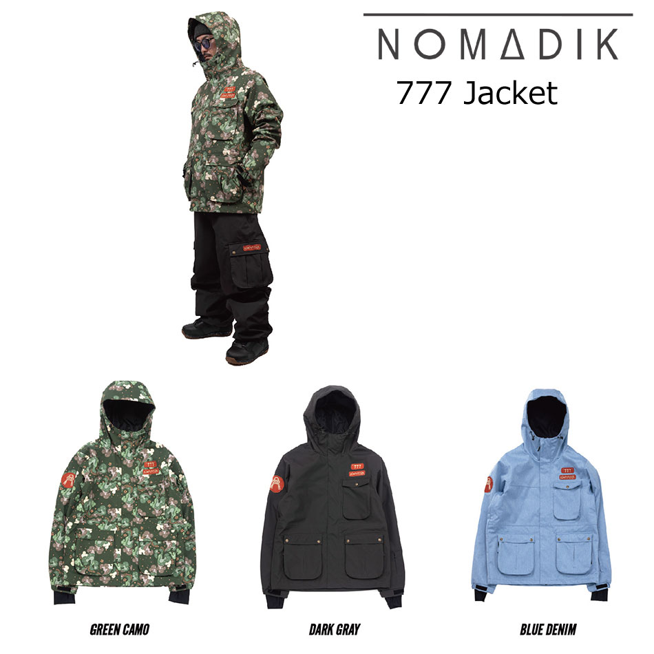 25-26 ノマディック ボードジャケット スリーセブン ジャケット