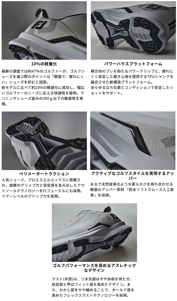 FootJoy（フットジョイ） 日本正規品 FJ FUEL レース フューエル 2025