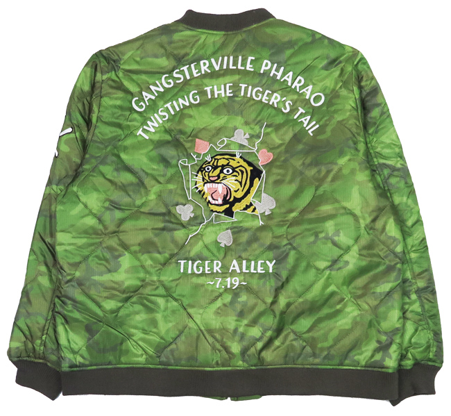 GANGSTERVILLE（ギャングスタービル） リバーシブル キルティング