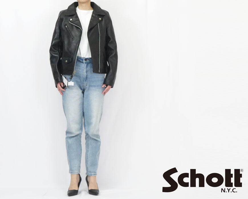 Schott N.Y.C（ショット） Schott ラムレザー ダブル ライダース