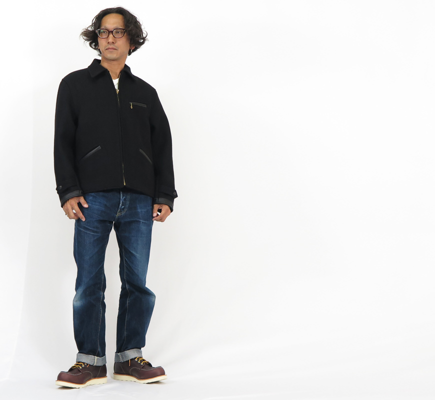 SUGAR CANE シュガーケーン 30oz ウールメルトン スポーツジャケット