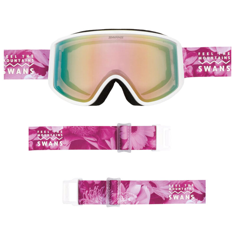 SWANS（スワンズ） 180 スノーゴーグル ミラーレンズ くもり止め UV