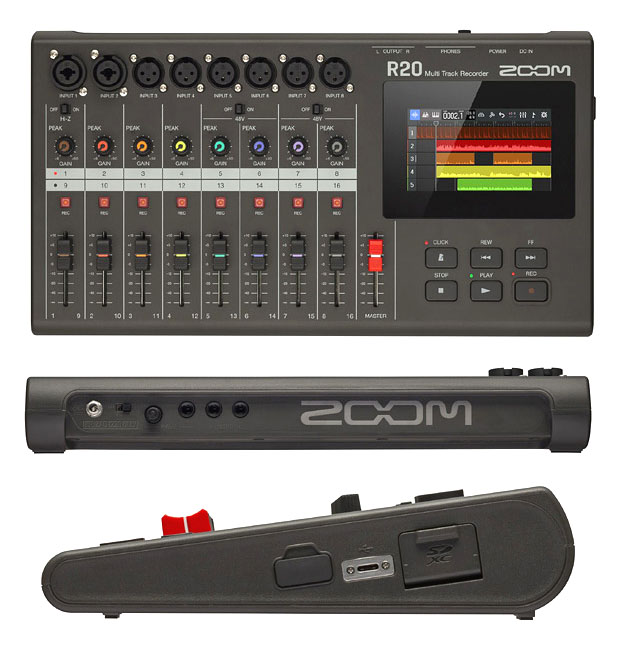 ズーム（zoom） マルチトラックレコーダー R20 専用ケース CBR-16付属