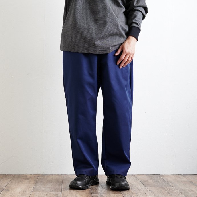 vecchi / C.Coulisse Easy Pants - Navy ポリエステル／コットン
